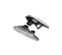 Turn Signal Light Lamp 2Pcs LED Dynamic Side Marker Turn Signal Indicator Light For Nissan For Lafesta Highway Star 2011-2017(Crystal White)