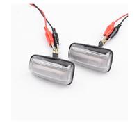 Turn Signal Light Lamp Dynamic LED Turn Signal Side Marker Light For Peugeot 306 106 406 806 For Expert For Partner(Crystal)