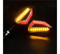 Turn Signal Light Motorcycle Indicators Turn Signal Lights Lamps Flashers For Ducati Monster 696 797 821 Hypermotard 950 Side Marker Light(RED)