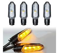 Turn Signal Light Motorcycle Indicators Turn Signals Blinker Light For H&onda NC750 X X-ADV 750 ADV150 Rebel CMX300 CMX500 Brake Lights(Yellow,4 PCS)