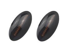 Turn Signal Light Rearview Mirror For Suzuki For Swift For Jimmy For Vitara For SX4 For Alto Side Marker Turn Signal Lights Indicator Amber Car Lights(Dynamic Black Type)