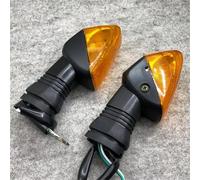 Turn Signal Lights 1 Pair Motorcycle Turn Signal Light Indicators Lamp For K&awasaki For Ninja For ZX-6R 636 600 For ZX-10RR 1000 650R For Z750S KLE 500 Indicator Light(Amber)