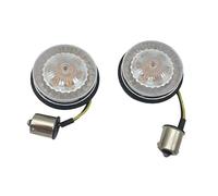 Turn Signal Lights 1Pair Motorcycle Turn Signal Light Kit For Harley Road Glide Touring Sportster With 1156 1157 Base Turning Indicators Lamp Indicator Light(Yellow 1156,X-3)