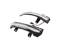 Turn Signal Lights For Nissan For Kicks For P15 For Note For E12 2017 2018 2019 2Pcs Car Side View Mirror Turn Signal Light Amber Rearview Lamps(Clear lens)