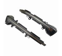 Turn Signal Lights Side Wing Scroll Dynamic Blinker Turn Signal Light For Seat For Leon III Mk3 5F ST FR For Cupra For Arona KJ7 2013-2018 Car Turn Signal Light(Milky White Lens)