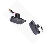 Turn Signal Marker Light Compatible With Opel For Zafira B MK2 2005-2010 2011 2012 2013 2014 Side Marker Turn Signal Light Sequential Blinker Lamp 1713423(For Dynamic Smoked Black)