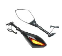 Turn Signal Rearview Mirrors For Shadow Ace Phantom VT700 VT750 VT1100