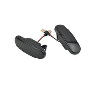 Turn Signal Side Light 2Pcs Dynamic LED Turn Signal Side Marker Light Repeater Lamp For Fiat Panda 169 Grande Punto Inkl Evo Doblo Fiorino Linea Idea 1999-2018 2019 2020 Side Mirror Indicator(Dynami