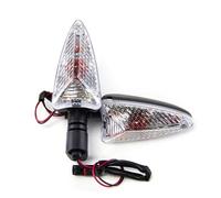 Turn Signals Light Motorcycle Front Rear Brake Driving Light For Aprilia RSV 4R 1000R NA 850 Mana NA 850GT Caponord 1200 Turn Signal Indicator Turning Indicators(Rear-Clear)