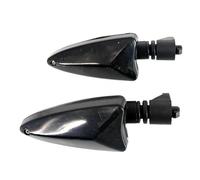Turn Signals Light Motorcycle Turn Signal Indicator Light Blinker For Aprilia RS4 125 2010-2014 NA850GT 2009-2014 N850 MANA 2007-2010 Flasher Turning Indicators(Black,120mm)