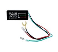 Turn Signals Rocker Switches 4PIN ON Off ON Rocker Switches With Flasher Relays Set Turn Signals For Motorcycle LED