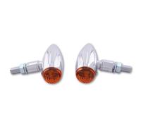 Free Shipping Highsider Smart Micro Bullet Chrome Turn Signals For Motorcycle
