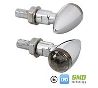 Turn Singal LED Lampa Drop Chrome for Moto Spare Parts Accessories Pieces