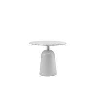 Turn Table White Marble