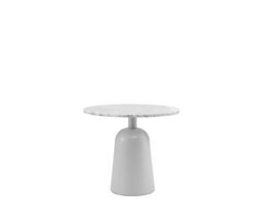 Turn Table White Marble