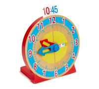 Turn & Tell Clock - Wooden Educational Toy Melissa & Doug 14284