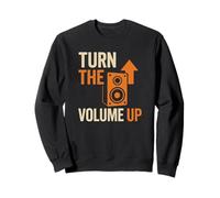 Turn The Volume Up | 4 Words For You Mandmi Inspired Motivat Sweatshirt