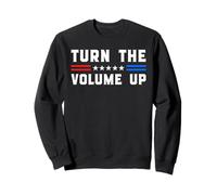 Turn The Volume Up - Funny Zohran Mamdani Mayor NYC Quote Sweatshirt