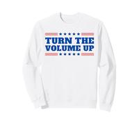 Turn The Volume Up - Funny Zohran Mamdani Mayor NYC Quote Sweatshirt