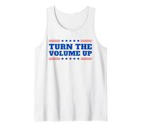 Turn The Volume Up - Funny Zohran Mamdani Mayor NYC Quote Tank Top