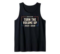 Turn The Volume Up Political Slogan Tank Top