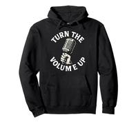 Turn The Volume Up Pullover Hoodie