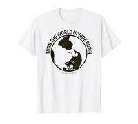 Turn The World Upside Down Acts 17:6 Gospel Christian Earth T-Shirt