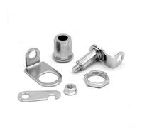 Turn Tongue Cam Lock for Cabinets Compatible with Padlocks, Zinc Alloy for Reliable Locking on Storage Units and Lockers (16mm)