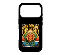 Turn Toward The Light Sunflower Philosophy Case for iPhone 17 Pro