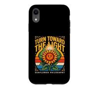 Turn Toward The Light Sunflower Philosophy Case for iPhone XR