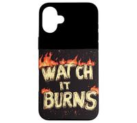 Turn Up the Heat with This Watch It Burns Speech Costume Case for iPhone 16 Plus