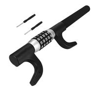 Turnart Steering Wheel Lock 5 Digit Combination Heavy Duty Lock Anti-Theft Keyless Password Vehicle Security Device Universal Fit for Cars Trucks Vans and Suvs