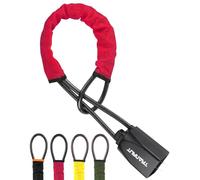 Turnart Steering Wheel Seat Belt Lock Universal Fit Most Vehicles Sturdy Lock for Car Truck SUV Van Security with 3 Keys (Red)