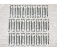 Turnbuckle Hook And Eye 30MM X50 (Heavy Duty Galv Straining Screw Wire Tensiooner M30)