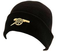 Turned Up Cuff Beanie Arsenal FC Black One Size