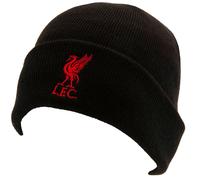 Turned Up Cuff Beanie Liverpool FC Black One Size