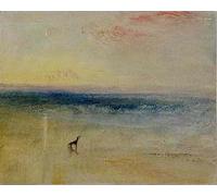 Turner A4 print Dawn After The Wreck C1841