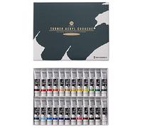 Turner acrylic gouache 24 colors set school (japan import)