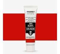 Turner : Acrylic Gouache Paint : 40ml : Cadmium Red Medium Hue 119