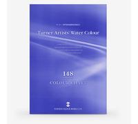Turner : Artist's Watercolour Paint : Hand Painted Colour Chart