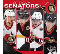TURNER SPORTS Ottawa Senators 2026 12X12 Team Wall Calendar (26998011950)