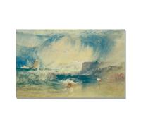 Turner Style Romantic Landscape Canvas Art. A21. 28x44in Only Canvas