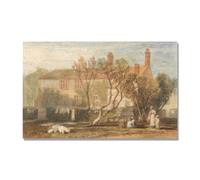 Turner Style Romantic Landscape Canvas Art. A33. 28x44in Only Canvas