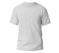 TurnHint® Kids Classic Short Sleeve Plain T-Shirt, Boys Girls Round Neck Basic Shirt Lightweight PE School Active Tees Tops (Grey, 5-6 Years)