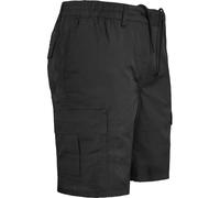 TURNHOUT Mens Premium Plain Elasticated Waist Shorts Cargo Combat Casual Summer Cotton Multi Pockets Pants Plus Size M L XL XXL 3XL 4XL 5XL 6XL