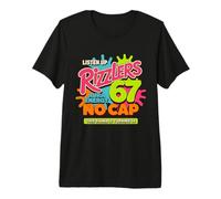 Turning 14 Listen Up Rizzlers Sigma 67 Aura 14th Birthday Premium T-Shirt