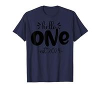 Turning 1st Birthday - Hello One - est. 2024 T-Shirt