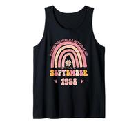Turning 67 Retro September 1958 67th birthday for women Tank Top