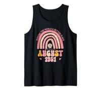 Turning 74 Retro August 1951 74th birthday for women Tank Top