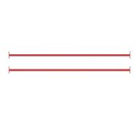 Turning Bar Steel Red Tumble Gymnastic Play Climbing Tool Multi Pieces vidaXL